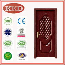 Design de alta qualidade aço porta de madeira Interior JKD-X1291with Euro